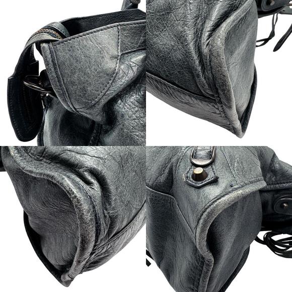 Balenciaga Leather The City Bag Gray - Picture 3 of 5